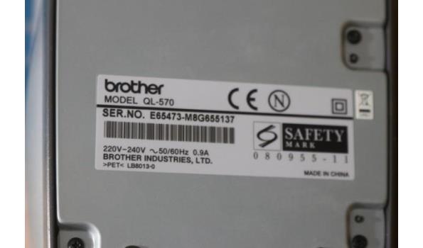 ticketprinter BROTHER QL-570